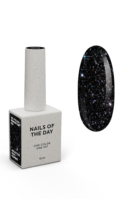 NAILS OF THE NIGHT Manhattan gel polish, 10 ml